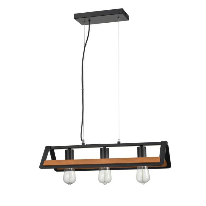 Светильник Reef, 3x60Вт E27, цвет чёрный
Светильник Reef, 3x60Вт E27, цвет чёрный