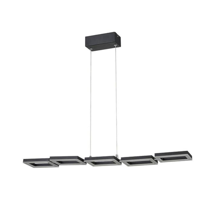 Люстра Retta, 38Вт LED , 4000K, 2660lm, цвет чёрный
Люстра Retta, 38Вт LED , 4000K, 2660lm, цвет чёрный