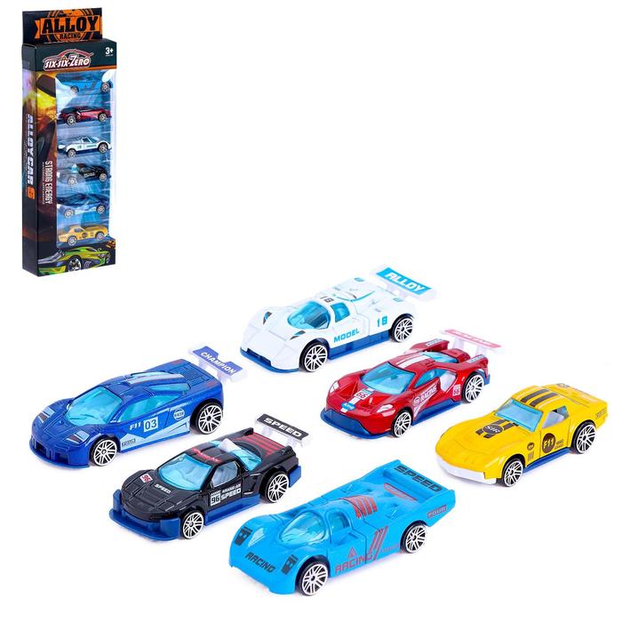 Набор металлических машин Hot Car, 6 штук
Набор металлических машин Hot Car, 6 штук
