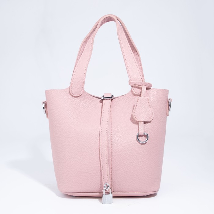 Сумка-тоут, открытый отдел, длинный ремень, цвет розовый
Сумка-тоут, открытый отдел, длинный ремень, цвет розовый