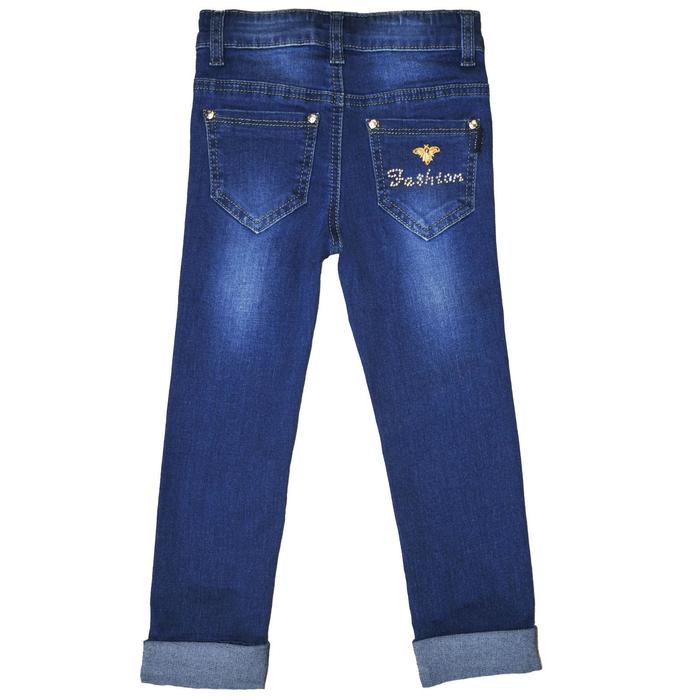 фото Джинсы для девочек, рост 110 см yuke jeans
