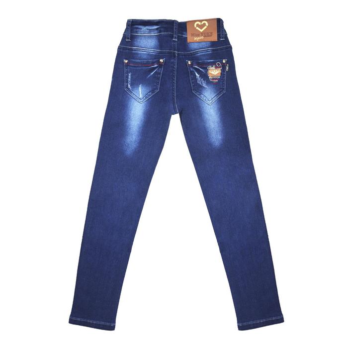 фото Джинсы для девочек, рост 134 см yuke jeans