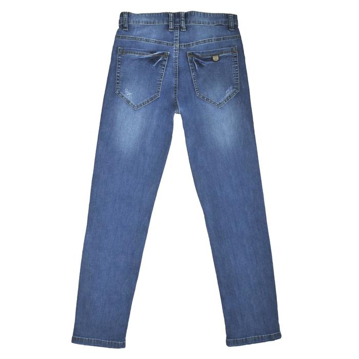 фото Джинсы для мальчиков, рост 146 см yuke jeans