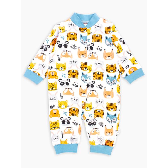 Комбинезон для новорожденных с манжетами, рост 68 см, принт лесные сны, цвет синий
Комбинезон для новорожденных с манжетами, рост 68 см, принт лесные сны, цвет синий