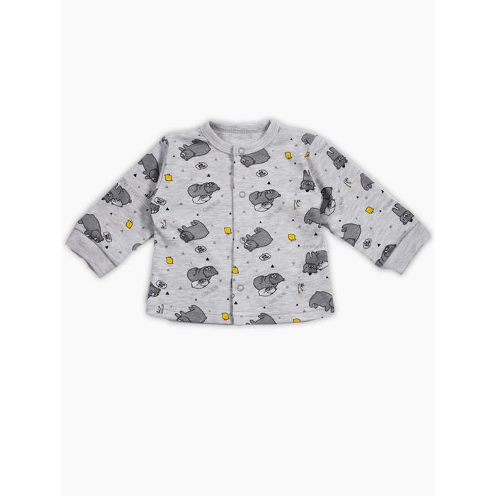 Кофточка для новорожденных с окантовкой горловины, рост 68 см, цвет мультиколор
Кофточка для новорожденных с окантовкой горловины, рост 68 см, цвет мультиколор