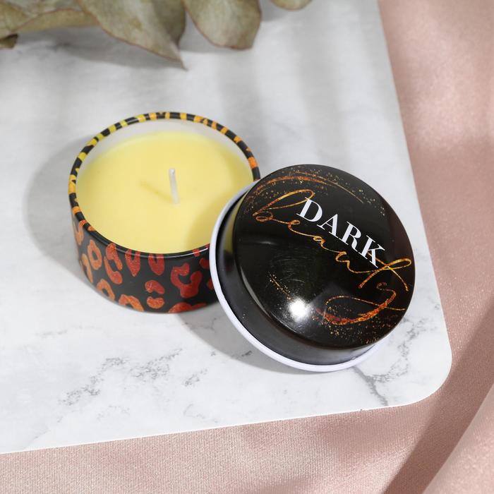 Свеча в железной банке «Dark beauty», аромат апельсин
Свеча в железной банке «Dark beauty», аромат апельсин