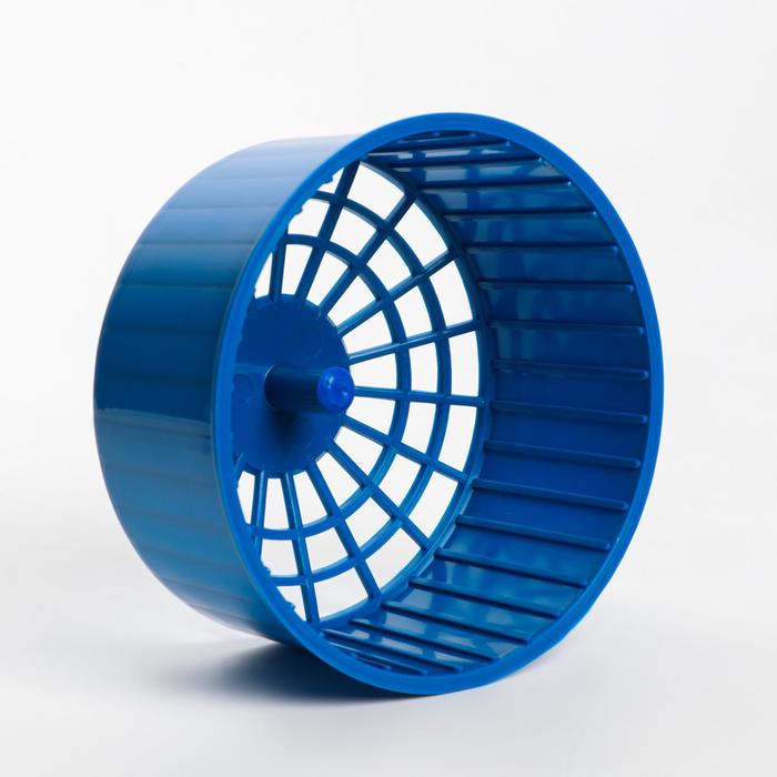 Колесо для грызунов пластиковое, без подставки, 14,5 см, синее
Колесо для грызунов пластиковое, без подставки, 14,5 см, синее