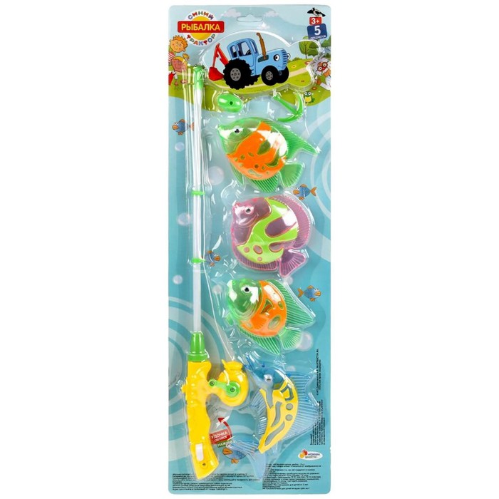 Игра рыбалка «Синий трактор», цвет МИКС
Игра рыбалка «Синий трактор», цвет МИКС