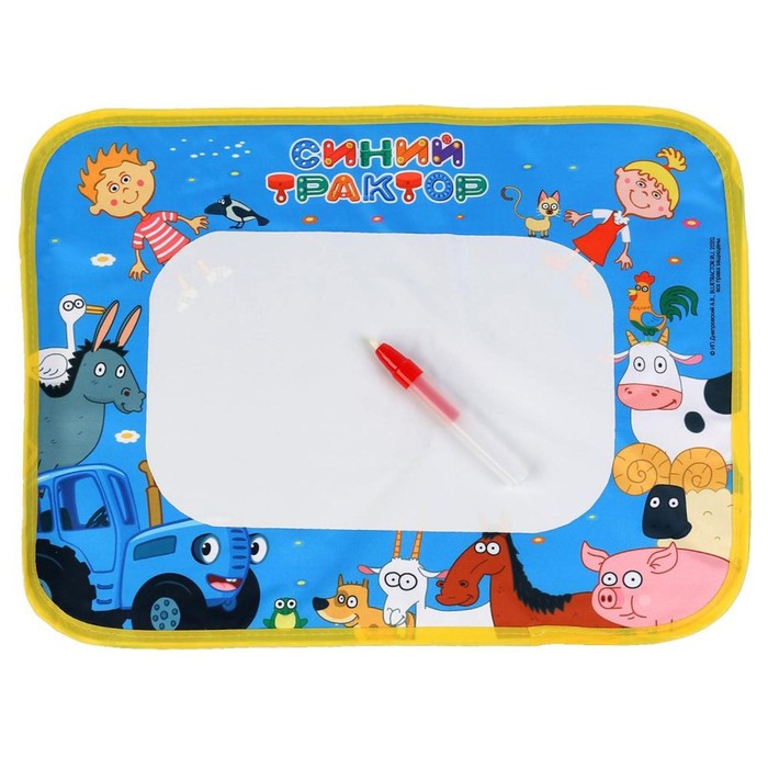 Коврик для рисования водой «Синий трактор»
Коврик для рисования водой «Синий трактор»