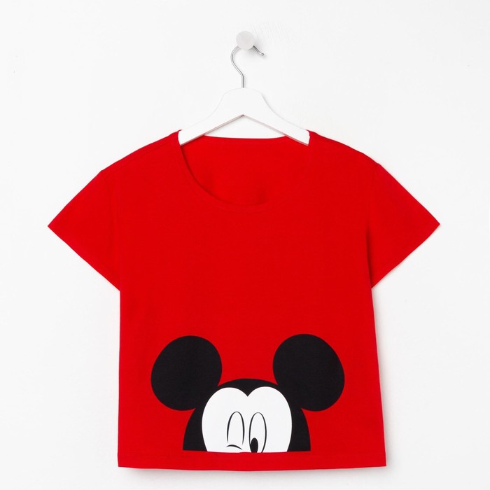 Футболка укороченная «Мickey» Микки Маус, цвет красный
Футболка укороченная «Мickey» Микки Маус, цвет красный