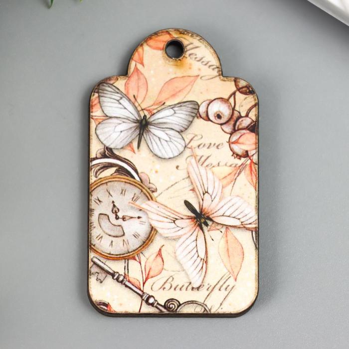 Бирка "Бабочки" 3х5 см
Бирка "Бабочки" 3х5 см