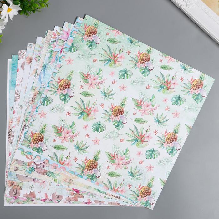 Набор бумаги для скрапбукинга "Морской бриз" 12 листов 30,5х30,5 см
Набор бумаги для скрапбукинга "Морской бриз" 12 листов 30,5х30,5 см