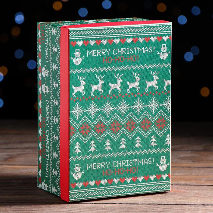 Подарочная коробка "Вязаный", 21 х 14 х 9 см
Подарочная коробка "Вязаный", 21 х 14 х 9 см