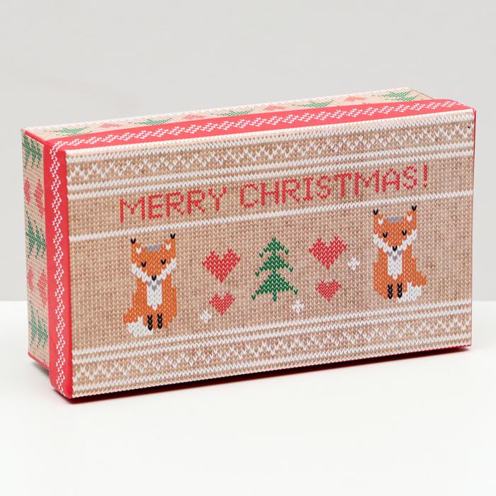 Подарочная коробка "Вязаный", 12 х 6,5 х 4 см
Подарочная коробка "Вязаный", 12 х 6,5 х 4 см