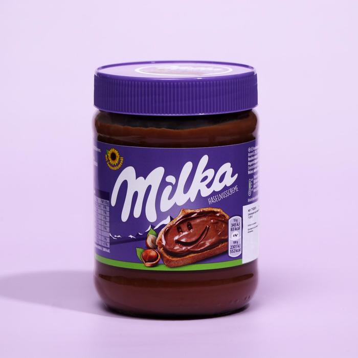 Шоколадная паста Милка с лесным орехом, 600 г
Шоколадная паста Милка с лесным орехом, 600 г