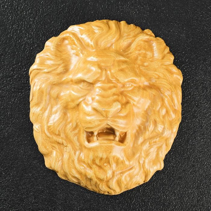 Панно "Лев" охра, 18х16х3 см
Панно "Лев" охра, 18х16х3 см