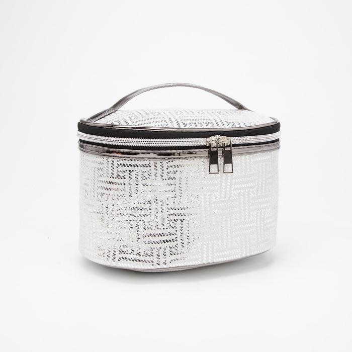 Косметичка на молнии, цвет белый
Косметичка на молнии, цвет белый