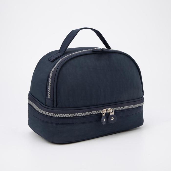 Термосумка 6,5 л, 2 отдела на молниях, цвет синий
Термосумка 6,5 л, 2 отдела на молниях, цвет синий