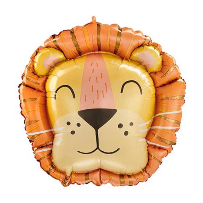 Шар фольгированный 28" «Лев – голова», фигура
Шар фольгированный 28" «Лев – голова», фигура