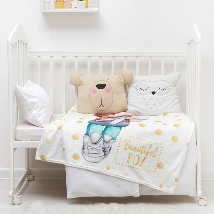 Плед "Крошка Я" Boy, 100*100 см, корал-флис 160гр/м2, 100% п/э
Плед "Крошка Я" Boy, 100*100 см, корал-флис 160гр/м2, 100% п/э