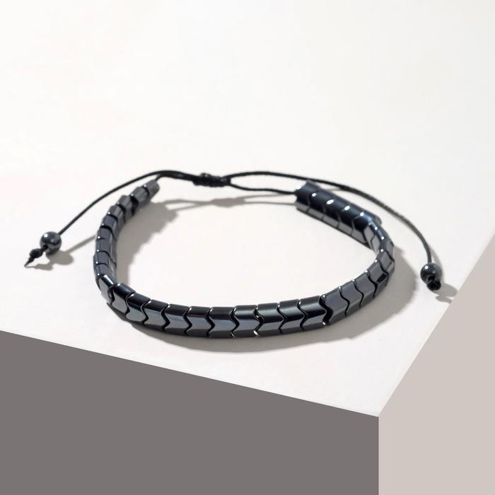 Браслет "Гематит" волна, цвет тёмно-серый, 7 см
Браслет "Гематит" волна, цвет тёмно-серый, 7 см