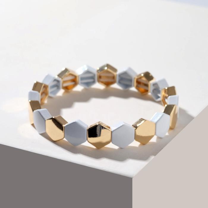 Браслет металл "Стойкость" ромбик, цвет бело-золотой, d=7 см
Браслет металл "Стойкость" ромбик, цвет бело-золотой, d=7 см