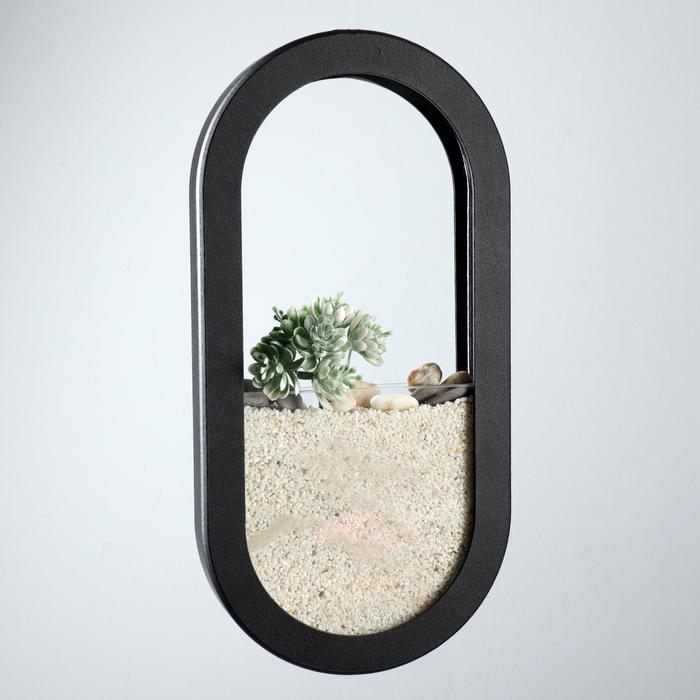 Кашпо деревянное с креплением "Овал", 20х39,5х4,7 см, черный
Кашпо деревянное с креплением "Овал", 20х39,5х4,7 см, черный