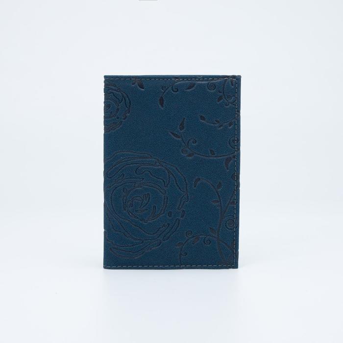 Обложка для паспорта, цвет тёмно-синий
Обложка для паспорта, цвет тёмно-синий
