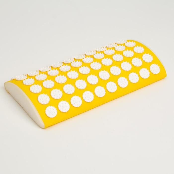 Аппликатор "Кузнецова", валик для поясницы, спанбонд, 19х32 см, жёлтый
Аппликатор "Кузнецова", валик для поясницы, спанбонд, 19х32 см, жёлтый