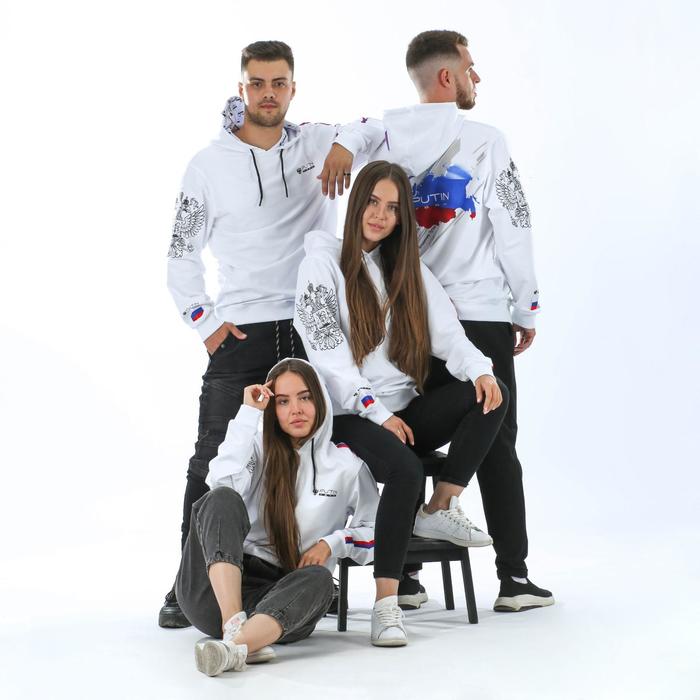 Худи Putin team, белая, размер 46-48
Худи Putin team, белая, размер 46-48