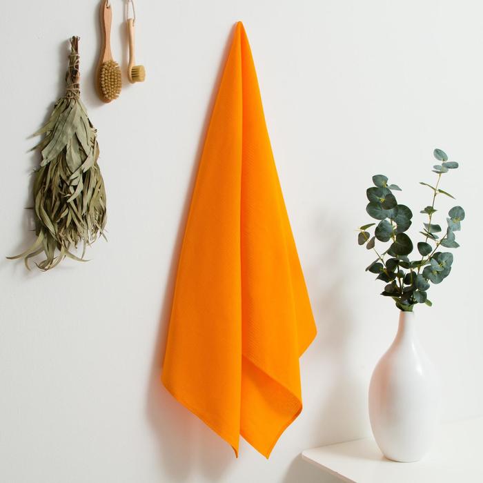 Полотенце вафельное 70х150 см, апельсин, хлопок 100%, 160г/м2
Полотенце вафельное 70х150 см, апельсин, хлопок 100%, 160г/м2