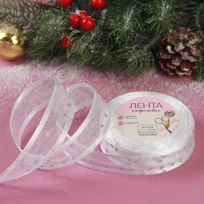 Лента капроновая «Горох», 25 мм × 18 ± 1 м, цвет белый
Лента капроновая «Горох», 25 мм × 18 ± 1 м, цвет белый