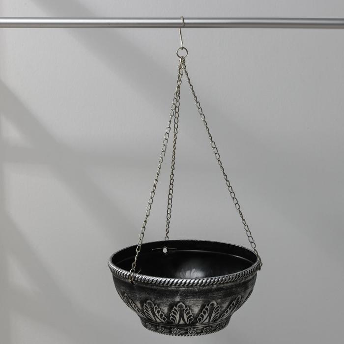 Кашпо подвесное 24х10 см, цвета МИКС
Кашпо подвесное 24х10 см, цвета МИКС