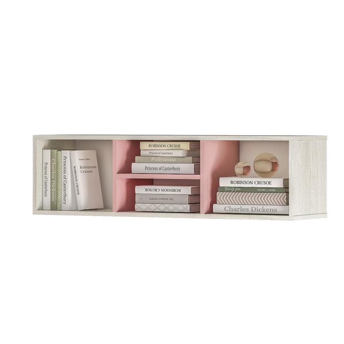 Полка Малибу 1086х290х300 ясень белый/айскрим
Полка Малибу 1086х290х300 ясень белый/айскрим