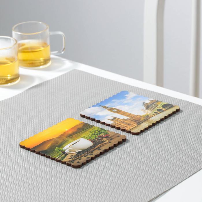 Набор подставок под кружку «Биг-Бен», 2 шт, 9×9 см
Набор подставок под кружку «Биг-Бен», 2 шт, 9×9 см