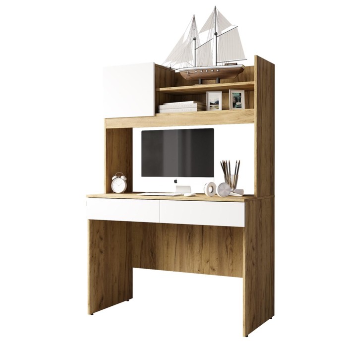 Стол письменный Селфи 1105х567х1670 крафт/белый глянец
Стол письменный Селфи 1105х567х1670 крафт/белый глянец