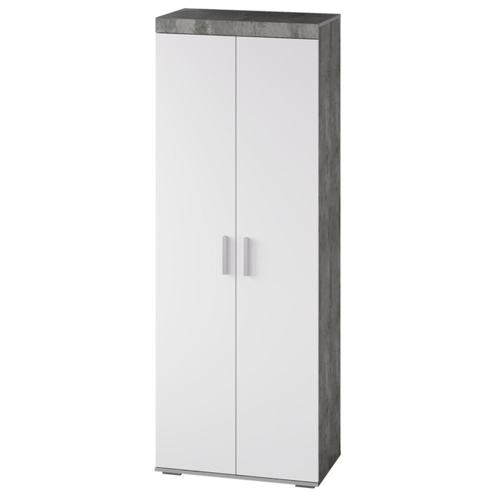 Шкаф двухстворчатый Инстайл 802х510х2176 метрополитан грей/белый глянец
Шкаф двухстворчатый Инстайл 802х510х2176 метрополитан грей/белый глянец