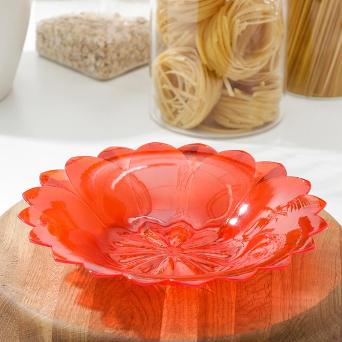 Блюдо круглое «Астра», 22,5×4 см, цвет МИКС
Блюдо круглое «Астра», 22,5×4 см, цвет МИКС