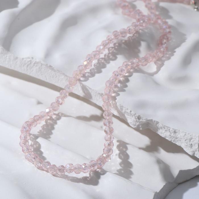 Бусы "Хрусталь" блеск, цвет розовый
Бусы "Хрусталь" блеск, цвет розовый