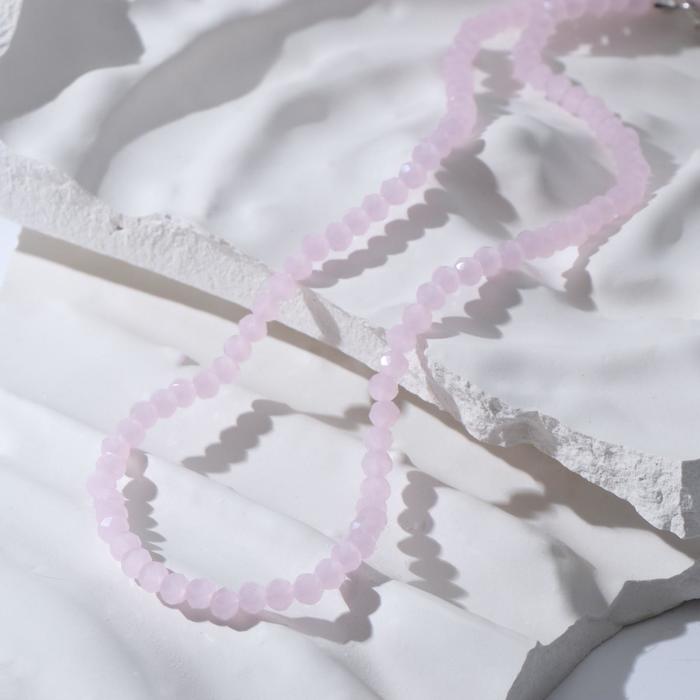 Бусы "Хрусталь" блеск, цвет бледно-розовый
Бусы "Хрусталь" блеск, цвет бледно-розовый