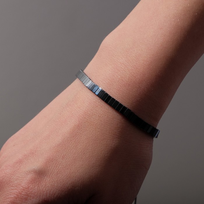 Браслет "Гематит" линия, цвет тёмно-серый, 7 см
Браслет "Гематит" линия, цвет тёмно-серый, 7 см