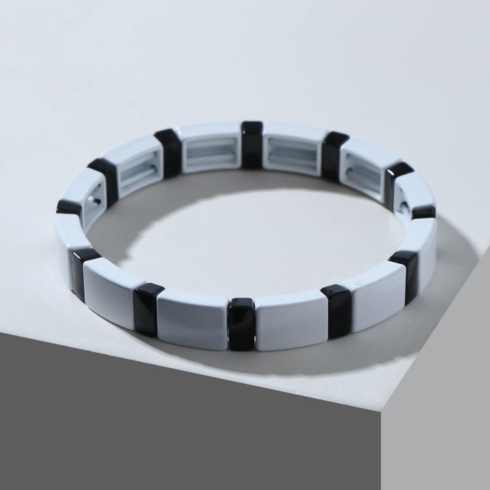 Браслет металл "Стойкость" прямоугольник, цвет чёрно-белый
Браслет металл "Стойкость" прямоугольник, цвет чёрно-белый