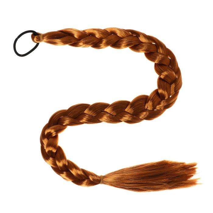 Коса на резинке, 80 см, цвет медный
Коса на резинке, 80 см, цвет медный