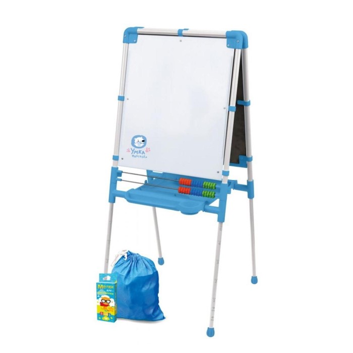 Мольберт двусторонний, цвет голубой, 443х518 мм
Мольберт двусторонний, цвет голубой, 443х518 мм
