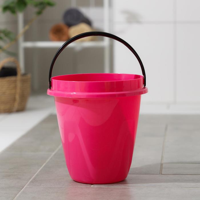 Ведро «Лайт», 8 л, цвет розовый 
Ведро «Лайт», 8 л, цвет розовый