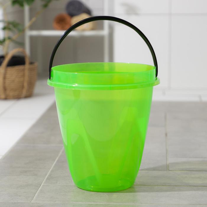 Ведро «Лайт», 8 л, цвет прозрачно-зелёный
Ведро «Лайт», 8 л, цвет прозрачно-зелёный