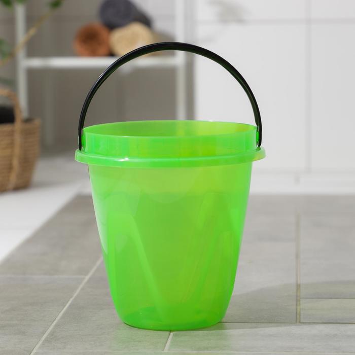 Ведро «Лайт», 10 л, цвет прозрачно-зелёный
Ведро «Лайт», 10 л, цвет прозрачно-зелёный