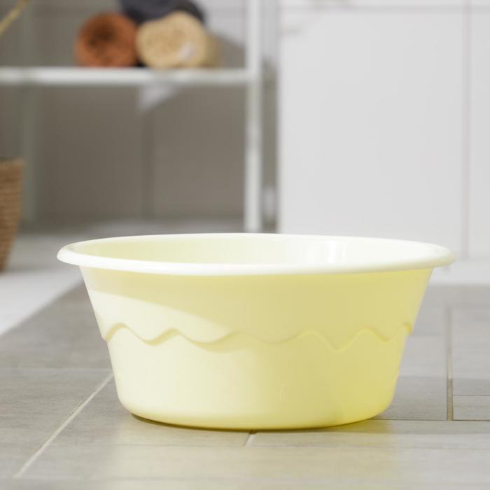 Таз, особо прочный, 6 л, цвет ваниль
Таз, особо прочный, 6 л, цвет ваниль