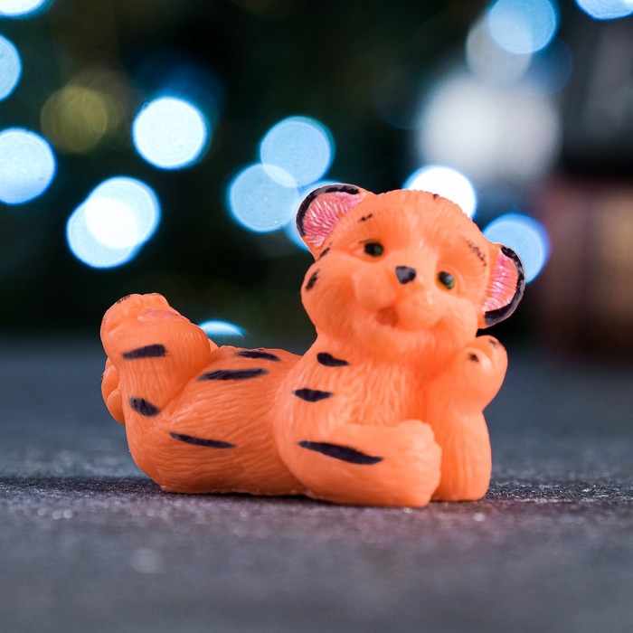 Мыло фигурное "Тигренок балдеет" оранжевый, 20гр
Мыло фигурное "Тигренок балдеет" оранжевый, 20гр