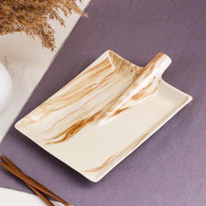 Блюдо для подачи "Лопата", под мрамор, 24.5 см
Блюдо для подачи "Лопата", под мрамор, 24.5 см